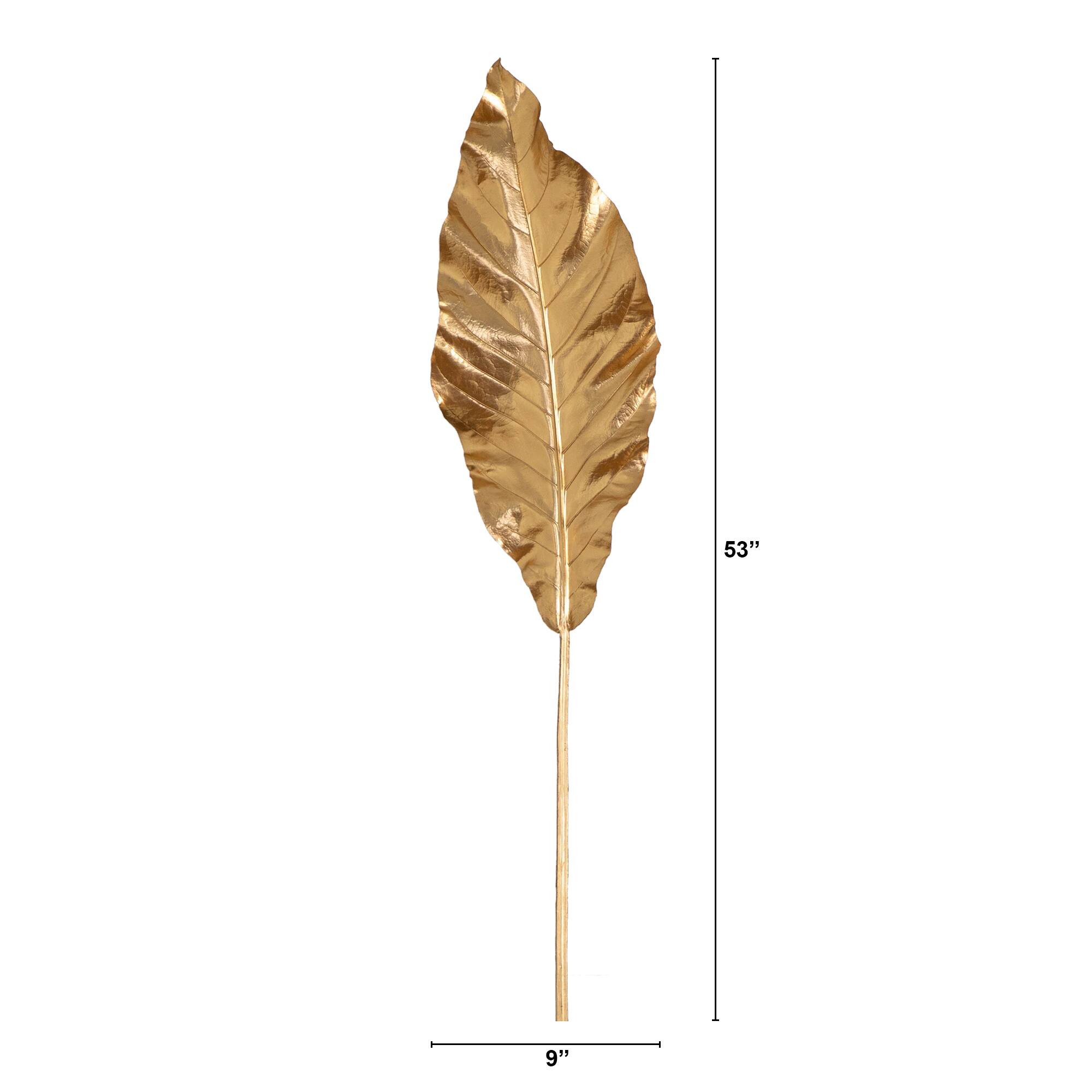53" Gold Travelers Palm Stems, 3ct.